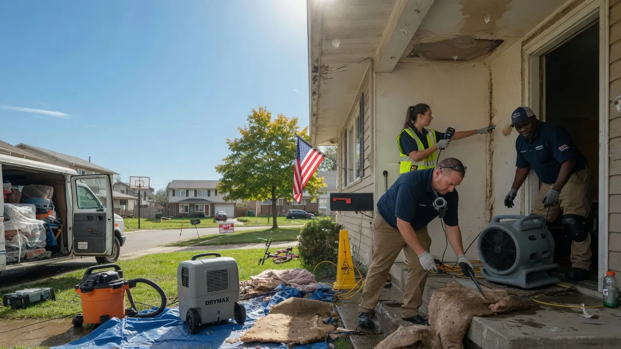 Water Damage Restoration in Virginville, PA near me